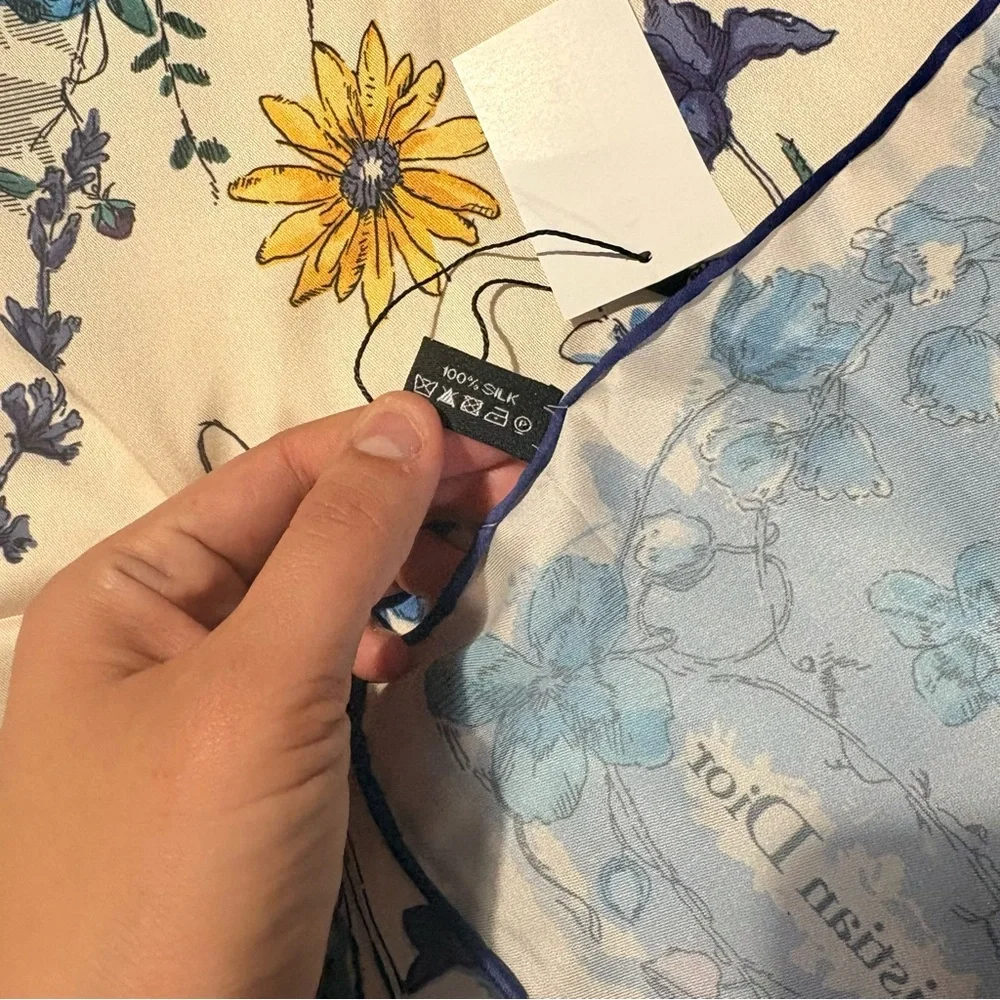 Dior Florilegio 90 Square Scarf 35x35‼️LAST ONE LEFT